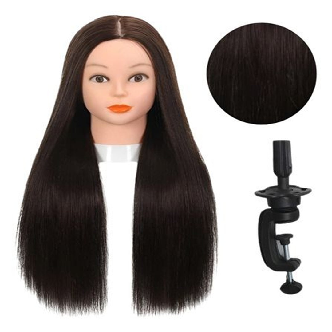 Cut & Heatless Styling Dummy – Professional Hair Training Mannequin | Wholesale Price ₹1200 black colour