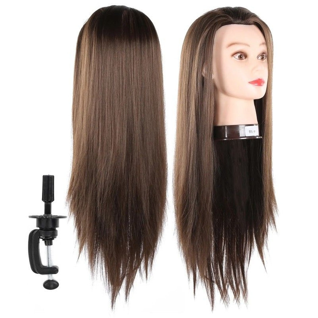 Professional Hair Styling & Cutting Dummy – Good Quality Mannequin | ₹1200 brown colour